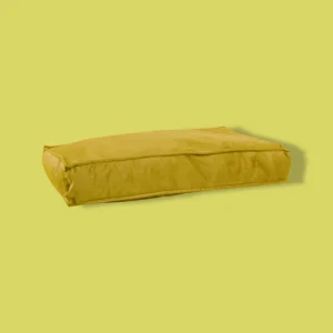 Hondenkussen Lounge Stijl | Velvet Geel