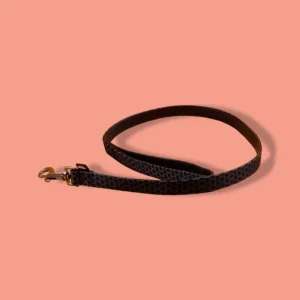 Trixie Hondenriem Premium Dubbelgestikt Verstelbaar Zwart