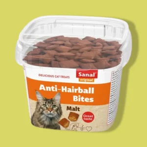 Sanal Anti-Haarbal Bites Kattensnoepjes met Malt