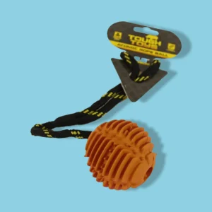 Happy Pet Atomic Bal aan Touw | Robuust Hondenspeelgoed - Assorti Kleuren