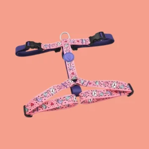 Morso Hondentuig H-tuig 'Sweet Tweet' | Gerecycled Roze