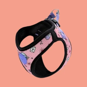 Hondentuig Body Mesh 'Sweet Tweet' | Gerecycled Roze