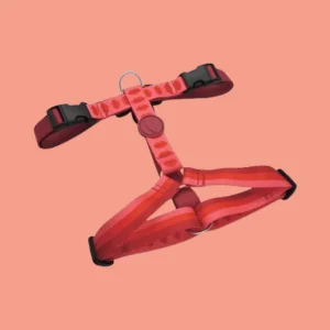 Hondentuig H-Tuig Gerecycled | Roze Lipstick Print