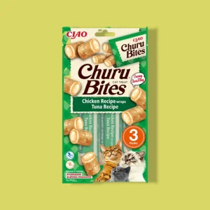 Inaba - Churu Bites Chicken Recipe Wraps Tuna Kattensnack