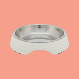 Trixie - Voerbak Kat Melamine Rvs Wit