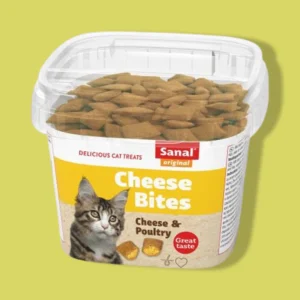 Sanal - Cheese Bites Cup Kattensnack