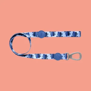 Morso 'Splash' Hondenriem | Gerecycled Materiaal - Blauw