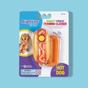 Brightkins - Smarty Pooch Training Clicker Hotdog