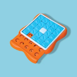 Nina Ottosson Challenge Slider Intelligentiespeelgoed Hond | Oranje & Blauw