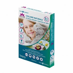 Farm Company – Ontspannende band voor katten met Valeriaan, Kamille en Passiflora – Vuurwerkangst